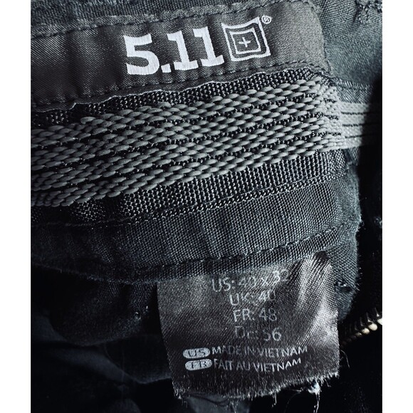 5.11 Tactical Men's 40x32 Black Taclite EMS Pants Flex-Tac Ripstop 74363 511 - Picture 7 of 9